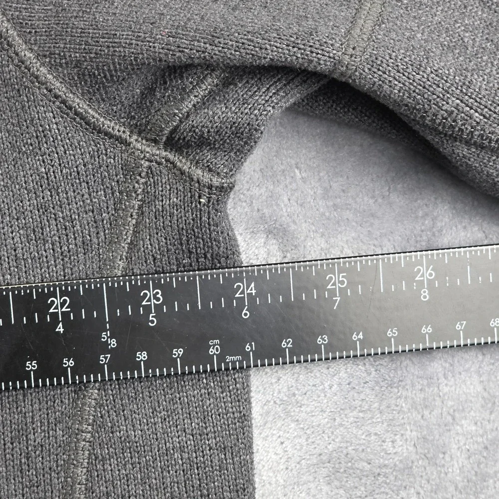 The‎ North Face Gordon Lyons Fleece Men XL Gray Quarter Zip Sweater Pullover
